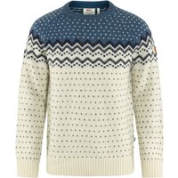 Fjaellraeven Oevik Knit Sweater Chalk White/Indigo Blue von Fjällräven