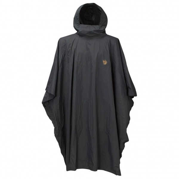 Fjällräven - Poncho - Poncho Gr One Size schwarz/grau von Fjällräven