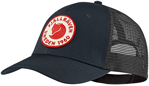 Fjallraven Unisex-Adult 1960 Logo Långtradarkeps Hat, Dark Navy, L/XL von Fjäll Räven