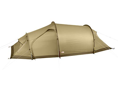Fjallraven Unisex-Adult Abisko Shape 3 Tunnel Tent, Sand, OneSize von Fjallraven