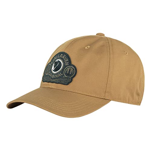 Fjallraven 86979-232 Classic Badge Cap/Classic Badge Cap Hat Unisex Buckwheat Brown Größe S/M von Fjäll Räven