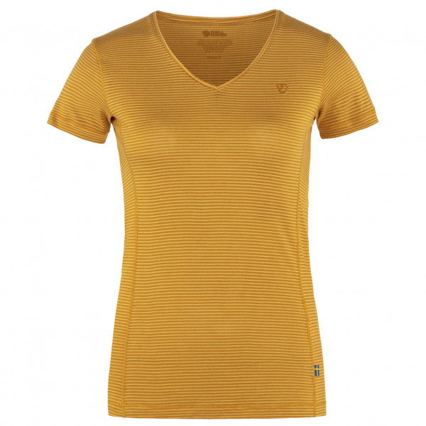 Fjällräven - Women's Abisko Cool - T-Shirt Gr XXS gelb von Fjällräven