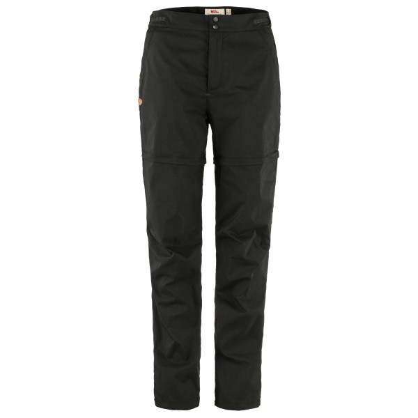 Fjällräven - Women's Abisko Hike Zip-Off Trousers - Zip-Off-Hose Gr 42 - Regular schwarz von Fjällräven