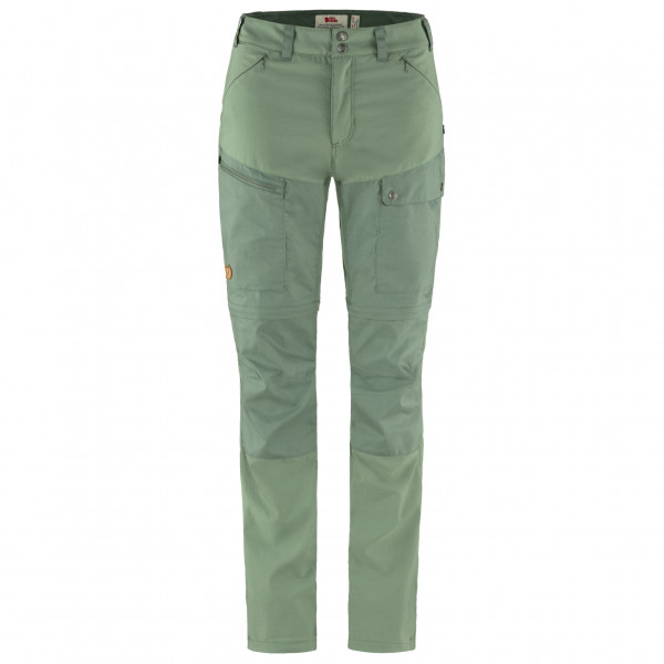 Fjällräven - Women's Abisko Midsummer Zip Off Trousers - Zip-Off-Hose Gr 34 grün von Fjällräven