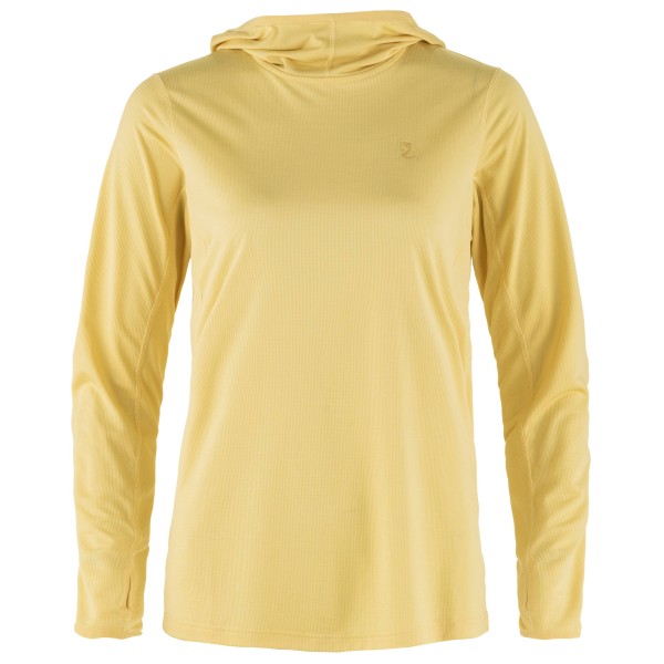 Fjällräven - Women's Abisko Sun-Hoodie - Funktionsshirt Gr S beige von Fjällräven