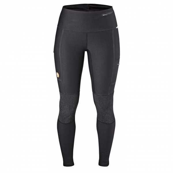 Fjällräven - Women's Abisko Trekking Tights - Trekkinghose Gr XXS - Regular - Fixed Length grau von Fjällräven