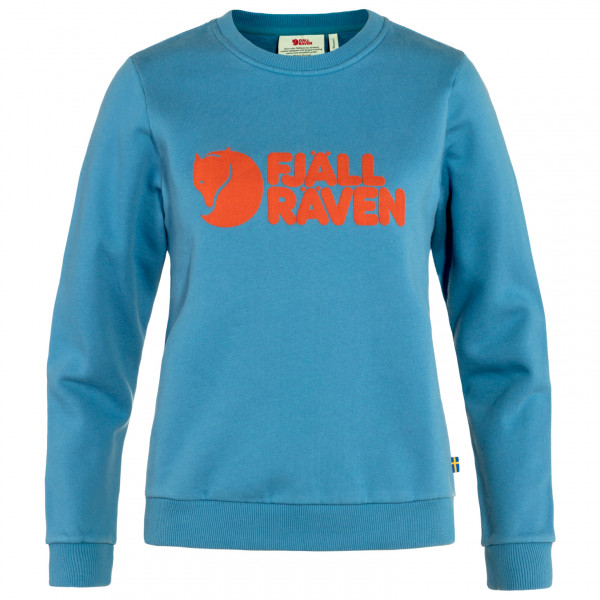 Fjällräven - Women's Fjällräven Logo Sweater - Pullover Gr XS blau von Fjällräven