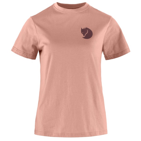 Fjällräven - Women's Fox Boxy Logo Tee - T-Shirt Gr L;M;S;XL;XS beige;blau;grün/türkis;oliv;rosa;rot von Fjällräven