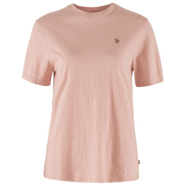 Fjällräven - Women's Hemp Blend T-Shirt - T-Shirt Gr S rosa von Fjällräven
