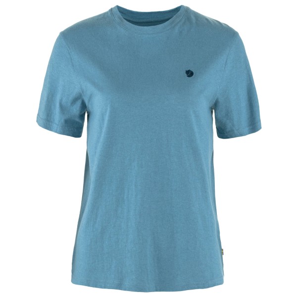 Fjällräven - Women's Hemp Blend T-Shirt - T-Shirt Gr XS blau von Fjällräven