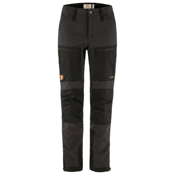 Fjällräven - Women's Keb Agile Trousers - Trekkinghose Gr 34 - Regular schwarz von Fjällräven