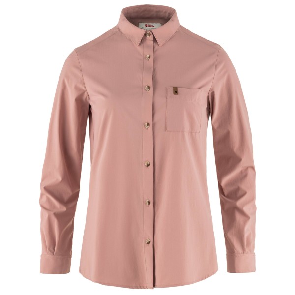 Fjällräven - Women's Övik Lite Shirt L/S - Bluse Gr L rosa von Fjällräven