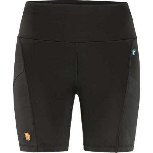 Fjällräven Damen Abisko 6" Shorts Tights W Trousers, Black, XXS von Fjällräven