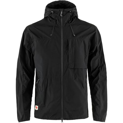 Fjällräven Herren High Coast Wind Jacket M Jacket, Black, L von Fjällräven