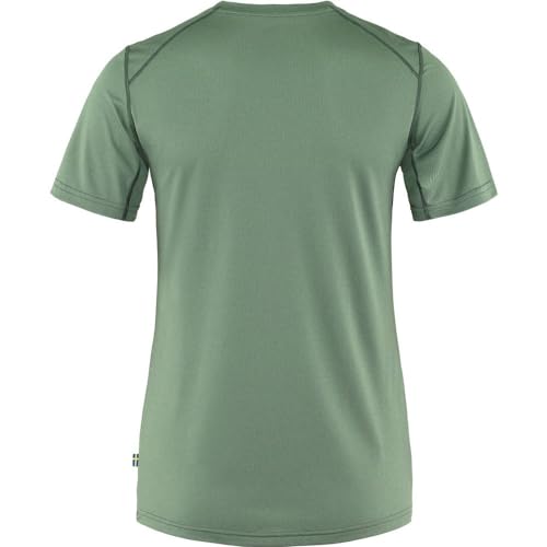 Fjällräven Damen Abisko Day Hike SS W T-Shirt, Patina Green, M von Fjällräven