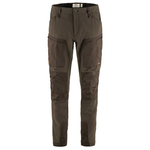 Fjällräven Herren Keb Agile Trousers M Trousers, Dark Olive, 50/R von Fjällräven