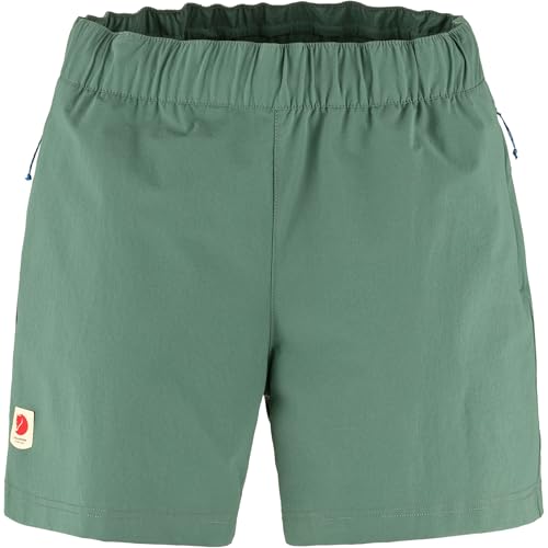 Fjällräven Damen High Coast Relaxed Shorts, Patina Green, 44 von Fjällräven