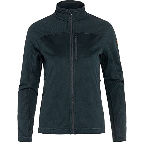 Fjällräven Damen Abisko Lite Fleece W/Jacket, Dunkelblau, M EU von Fjällräven