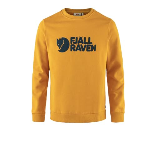 Fjallraven 84142-161 Logo Sweater M Sweatshirt Herren Mustard Yellow Größe XL von Fjallraven