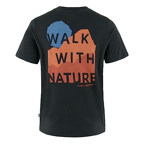 Fjallraven 84787-550 Nature T-Shirt W T-Shirt Damen Black Größe M von Fjäll Räven