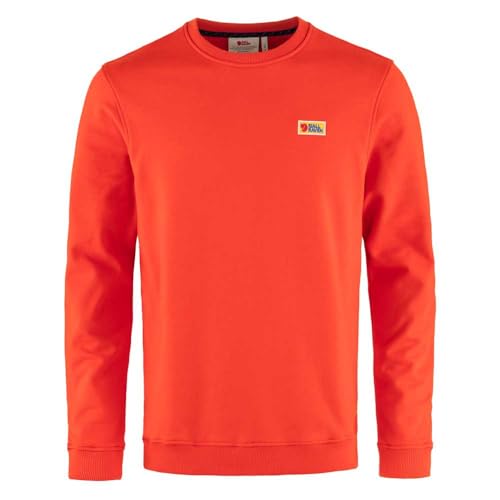 Fjallraven 87070-214 Vardag Sweater M Sweatshirt Herren Flame Orange Größe L von Fjallraven