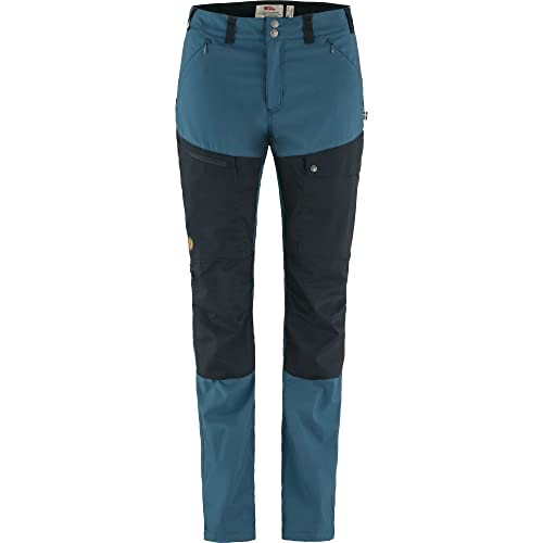 Fjällräven Damen Abisko Midsummer TRS W Reg Hosen, Indigo Blue-Dark Navy, 40 von Fjällräven