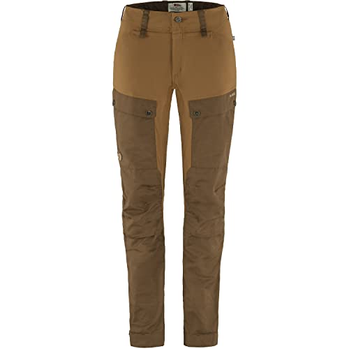Fjallraven 89852S-248-230 Keb Trousers Curved W Short Shorts Damen Timber Brown-Chestnut Größe 40 von Fjäll Räven