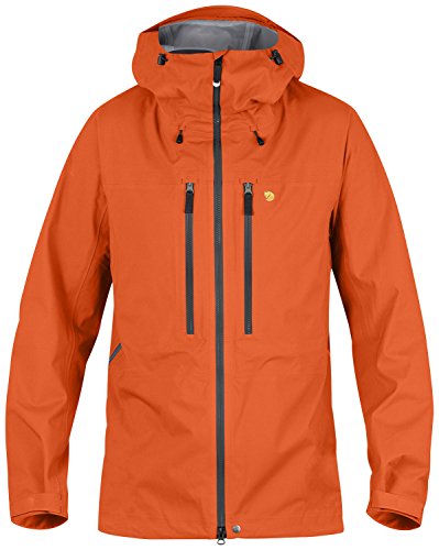 Fjallraven Herren Bergtagen Eco-Shell Jacket M Sport, Hokkaido Orange, XXL von Fjallraven
