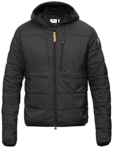 Fjallraven Herren Keb Padded Hoodie M Sport Jacket, Black, XL von Fjäll Räven