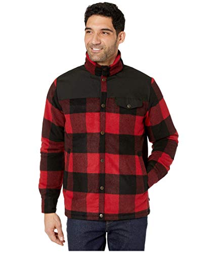 Fjallraven Herren Sweatshirt Canada Wool Padded Jacket M, Red, S, 81155 von Fjallraven