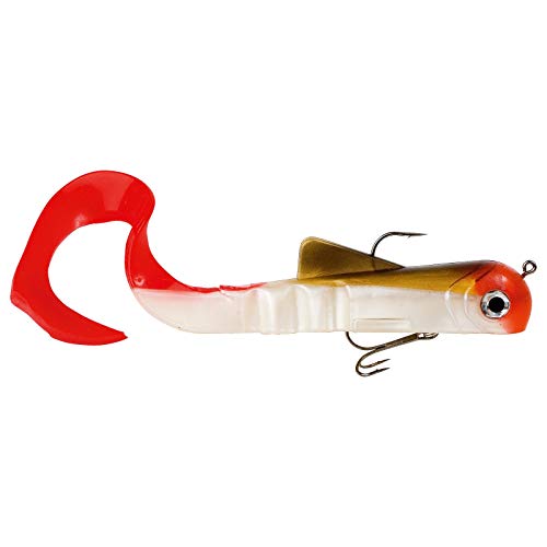 Conrad tail crawler 20cm 45g red/white/red von Fladen