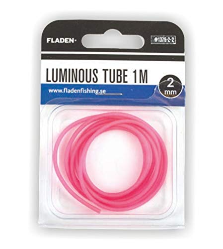 Fladen Luminous Tube, Leuchtschlauch mit Einer Länge von 1m, funf Farben und Durchmesser von 2mm oder 4mm (Pink - 4mm, 1) von Fladen