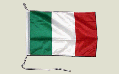 Bootsfahne Italien - 30 x 40 cm [Misc.] von Flaggenfritze
