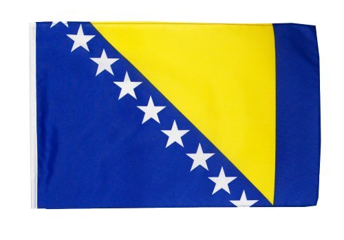 Fahne Flagge Bosnien-Herzegowina 30 x45 cm von Flaggenfritze