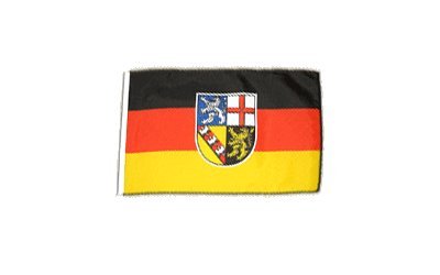 Fahne Flagge Deutschland Saarland 30 x45 cm von Flaggenfritze