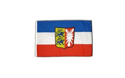 Fahne Flagge Deutschland Schleswig-Holstein 30 x45 cm von Flaggenfritze