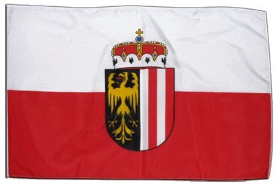 Fahne Flagge Österreich Oberösterreich 30 x45 cm von Flaggenfritze