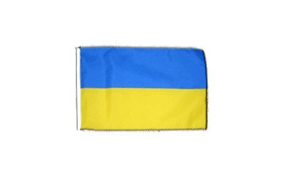 Fahne Flagge Ukraine 30 x45 cm von Flaggenfritze