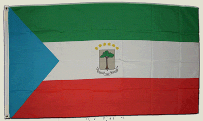 Flagge Äquatorial Guinea - 90 x 150 cm [Misc.] von Flaggenfritze