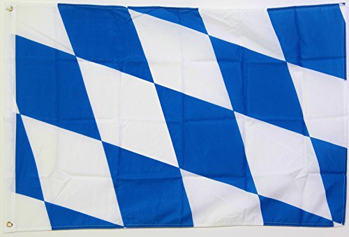 Flagge Deutschland Bayern ohne Wappen - 60 x 90 cm von Flaggenfritze
