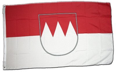 Flagge Deutschland Franken - 60 x 90 cm von Flaggenfritze