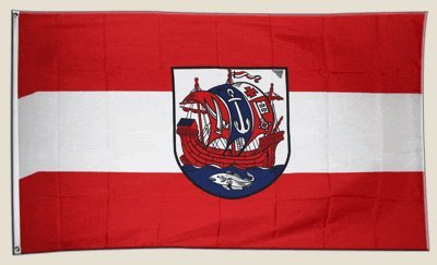 Flagge Deutschland Stadt Bremerhaven - 90 x 150 cm [Misc.] von Flaggenfritze