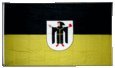 Flagge Deutschland Stadt München mit Wappen - 90 x 150 cm von Flaggenfritze