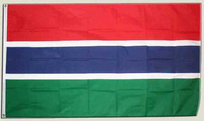 Flagge Gambia - 90 x 150 cm [Misc.] von Flaggenfritze