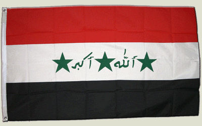 Flagge Irak - 90 x 150 cm [Misc.] von Flaggenfritze