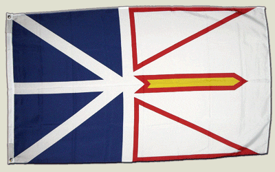 Flagge Kanada Neufundland und Labrador - 90 x 150 cm von Flaggenfritze