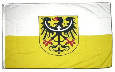 Flagge Niederschlesien - 60 x 90 cm von Flaggenfritze