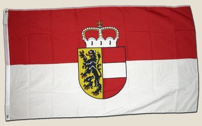 Flagge Österreich Salzburg - 90 x 150 cm [Misc.] von Flaggenfritze