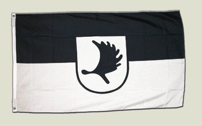 Flagge Ostpreußen Landsmannschaft - 90 x 150 cm von Flaggenfritze