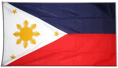 Flagge Philippinen - 60 x 90 cm von Flaggenfritze